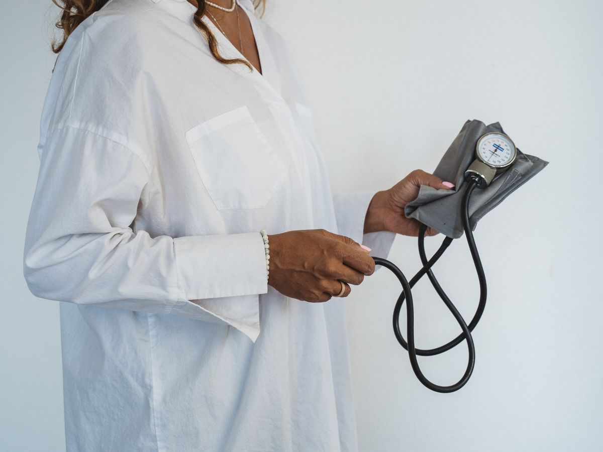 A connected home blood-pressure monitor used for remote patient monitoring